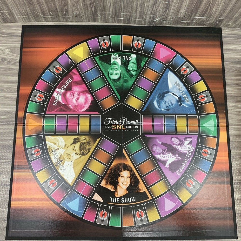 Saturday Night Live Trivial Pursuit Board Game DVD